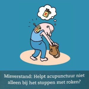 acupunctuur alleen bij stoppen met roken