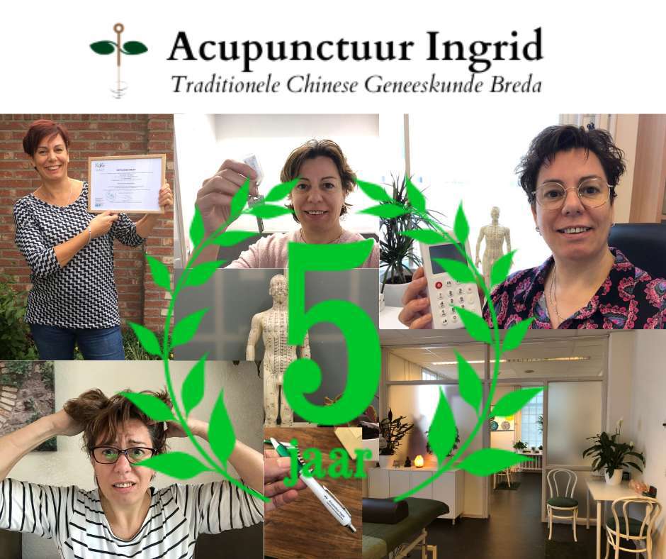 5 jaar Acupunctuur Ingrid